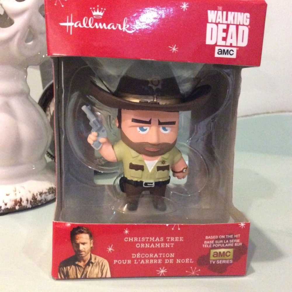 Hallmark-Walking Dead "Rick" Christmas Ornament. New in Package.